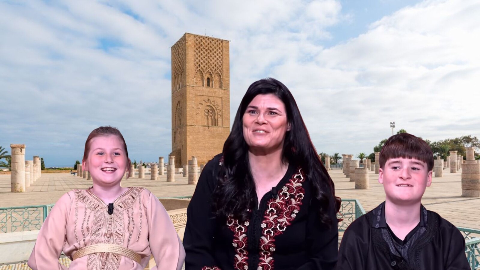 American Family Embracing Ramadan Traditions in Temara Morocco