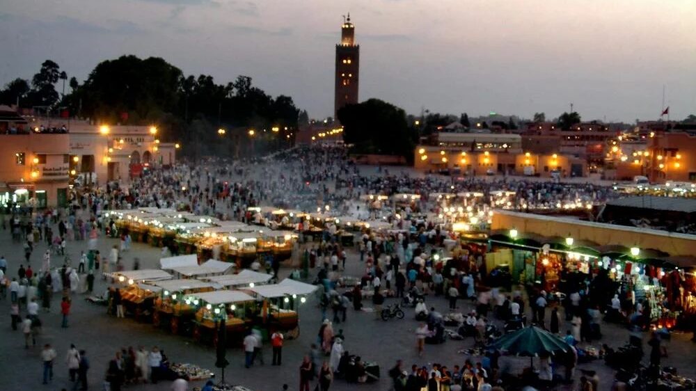 Jamm El Fna square Marrakech