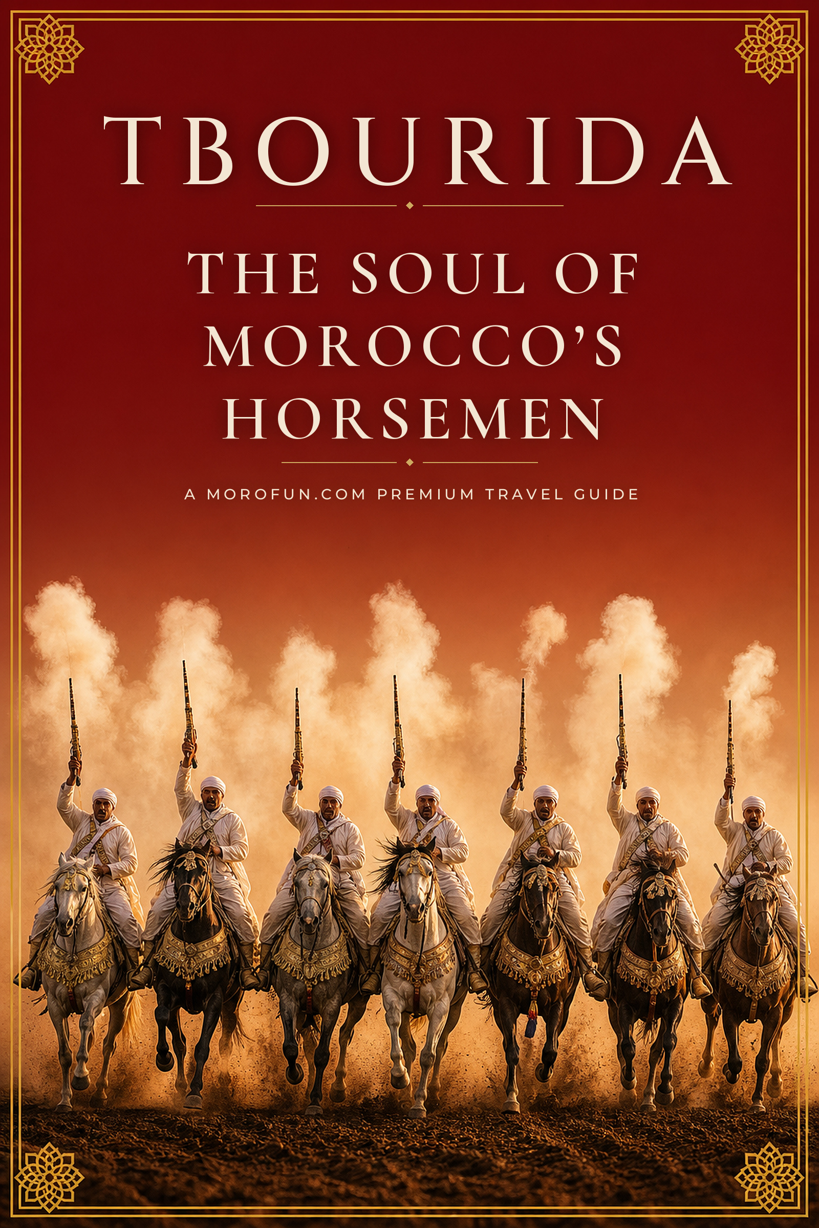 Cover of Tbourida in Morocco: Horsemen, Powder, and Pride
