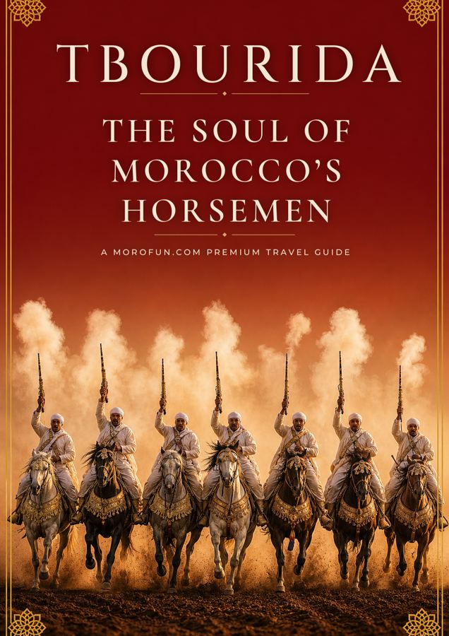 Tbourida: The Soul of Morocco's Horsemen, book cover